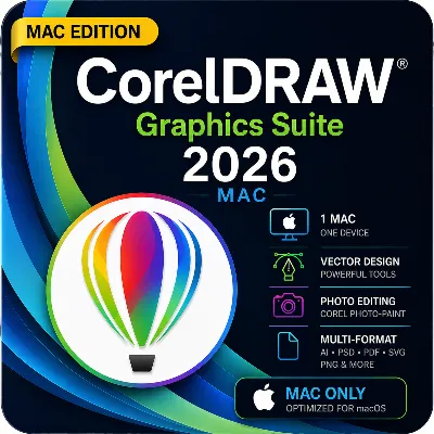 CorelDRAW Graphics Suite 2026 для Mac – Пожизненная лицензия | Полная версия - irongamers.ru