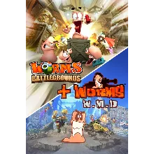 Worms Battlegrounds + Worms W.M.D
