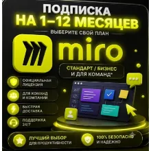 Miro Premium Subscription 1-12 Month - Private Account