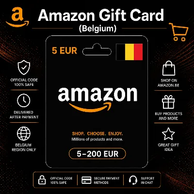 Amazon Gift Card (Бельгия) 5–200 EUR | Код пополнения Amazon - irongamers.ru