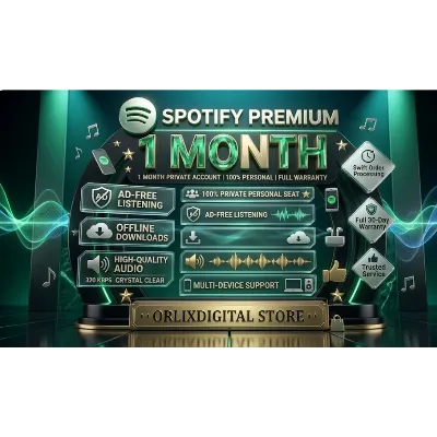 Spotify Premium | 1 Month Private Account | 100% Personal | Full Warranty - irongamers.ru