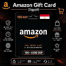 Amazon Gift Card (Египет) 100–6000 EGP | Код пополнения Amazon