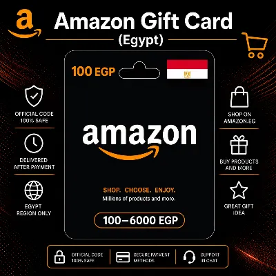 Amazon Gift Card (Египет) 100–6000 EGP | Код пополнения Amazon - irongamers.ru