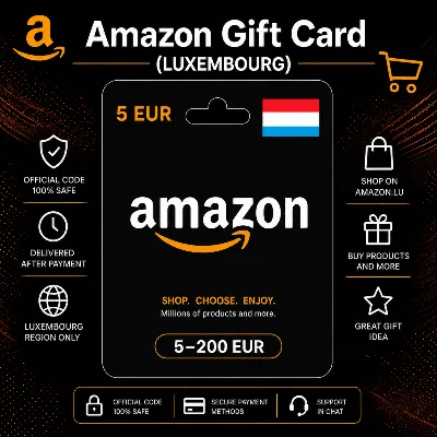 Amazon Gift Card (Люксембург) 5–200 EUR | Код пополнения Amazon - irongamers.ru