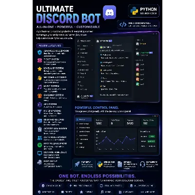 Расширенный Discord-бот с панелью управления – исходный код на Python - irongamers.ru