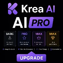 Krea AI Basic/Pro/Max 1-12M | ЛУЧШАЯ ЦЕНА, ГАРАНТИЯ