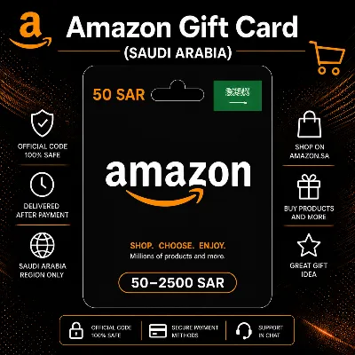 Amazon Gift Card (Саудовская Аравия) 50–2500 SAR | Код пополнения Amazon - irongamers.ru