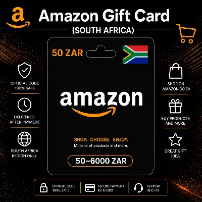 Amazon Gift Card (Южная Африка) 50–6000 ZAR | Код пополнения Amazon - irongamers.ru