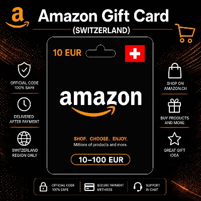 Amazon Gift Card (Швейцария) 10–100 EUR | Код пополнения Amazon - irongamers.ru