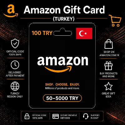 Amazon Gift Card (Турция) 50–5000 TRY | Код пополнения Amazon - irongamers.ru