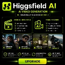 Higgsfield AI 1-12M | Официальное продление | Для любого аккаунта | Полная гарантия