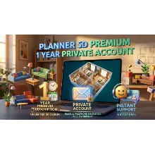Planner 5D Premium Subscription 1 Year - Private Account (Global)