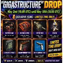 Активный предмет 8/8 «Вектор» набор BP: Макаров Почётный «Гигасtructure» Twitch Drop