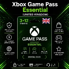 Xbox Game Pass Essential (Великобритания) 3–12 месяцев | Код активации Xbox