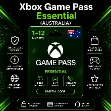 Xbox Game Pass Essential (Австралия) 1–12 месяцев | Код активации Xbox