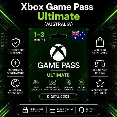 Xbox Game Pass Ultimate (Австралия) 1–3 месяца | Код активации Xbox - irongamers.ru