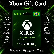 Xbox Gift Card (Бразилия) 10–200 BRL | Код пополнения Xbox