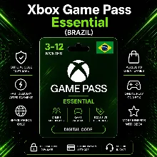 Xbox Game Pass Essential (Бразилия) 3–12 месяцев | Код активации Xbox