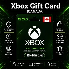 Xbox Gift Card (Canada) 15–100 CAD | Xbox Top-Up Code