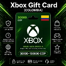 Xbox Gift Card (Colombia) 30000–150000 COP | Xbox Top-Up Code