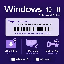 Windows 10 / 11 Home / Pro – Оригинальный ключ активации | Быстрая доставка | 1 ПК