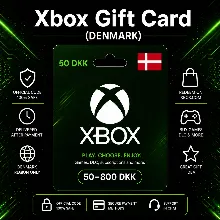 Xbox Gift Card (Denmark) 50–800 DKK | Xbox Top-Up Code