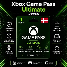 Xbox Game Pass Ultimate (Дания) 1 месяц | Код активации Xbox