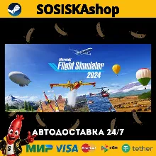 Microsoft Flight Simulator 2024 + ВЫБОР РЕГИОНА STEAM