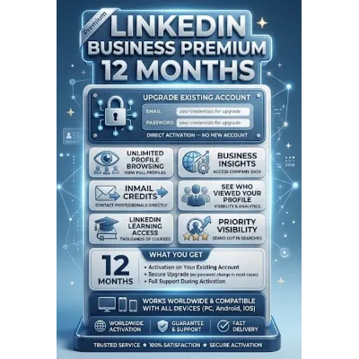 Linkedin Business Premium Plan 12 Months - irongamers.ru