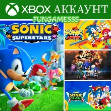 SONIC SUPERSTARS + SONIC FORCES + SONIC ORIGINS + SONIC MANIA XBOX Аренда