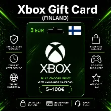 Xbox Gift Card (Finland) 5–100 EUR | Xbox Top-Up Code