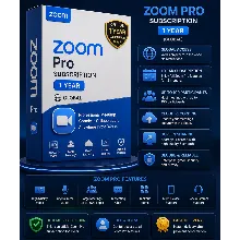 Zoom Pro Subscription 1 Year (Global)