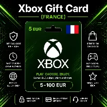 Xbox Gift Card (France) 5–100 EUR | Xbox Top-Up Code