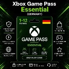 Xbox Game Pass Essential (Германия) 1–12 месяцев | Код активации Xbox