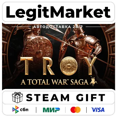 A Total War Saga: TROY / Steam АВТО / РУ + МИР