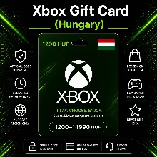 Xbox Gift Card (Hungary) 1200–14990 HUF | Xbox Top-Up Code