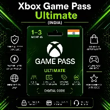 Xbox Game Pass Ultimate (Индия) 1–3 месяца | Код активации Xbox