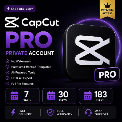 CapCut Pro Private Account | 7 дней / 1 месяц / 6 месяцев | Быстрая доставка - irongamers.ru
