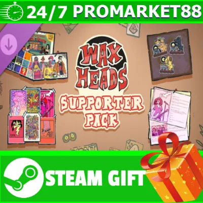 ВСЕ СТРАНЫ+РОССИЯ Wax Heads - Supporter Pack STEAM - irongamers.ru