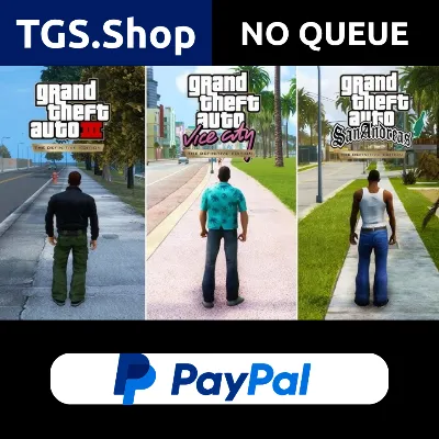 Grand Theft Auto GTA San Andreas + Vice city + III Definitive Edition | STEAM PAYPAL - irongamers.ru