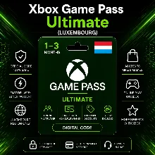 Xbox Game Pass Ultimate (Люксембург) 1–3 месяца | Код активации Xbox