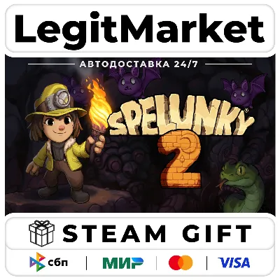 Spelunky 2 / Steam АВТО / РУ + МИР - irongamers.ru