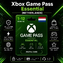 Xbox Game Pass Essential (Нидерланды) 1–12 месяцев | Код активации Xbox