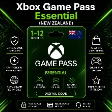 Xbox Game Pass Essential (Новая Зеландия) 1–12 месяцев | Код активации Xbox