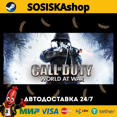Call of Duty: World at War + ВЫБОР РЕГИОНА STEAM - irongamers.ru