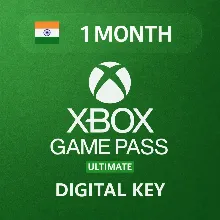 Xbox Game Pass Ultimate 1 месяц Индия Non-Stackable