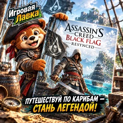 Assassin's Creed Black Flag Resynced | Playstation | PS5 | Выбор региона - irongamers.ru