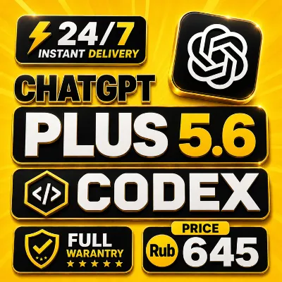ChatGPT 5.5 Plus + Codex | PRO 20X | Business | Готовый аккаунт | Быстрая доставка - irongamers.ru
