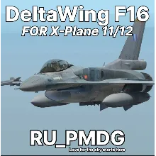 DeltaWing F-16C Block 52+for X-Plane 11/12