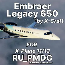 X-Crafts Embraer Legacy 650 for X-Plane 12
